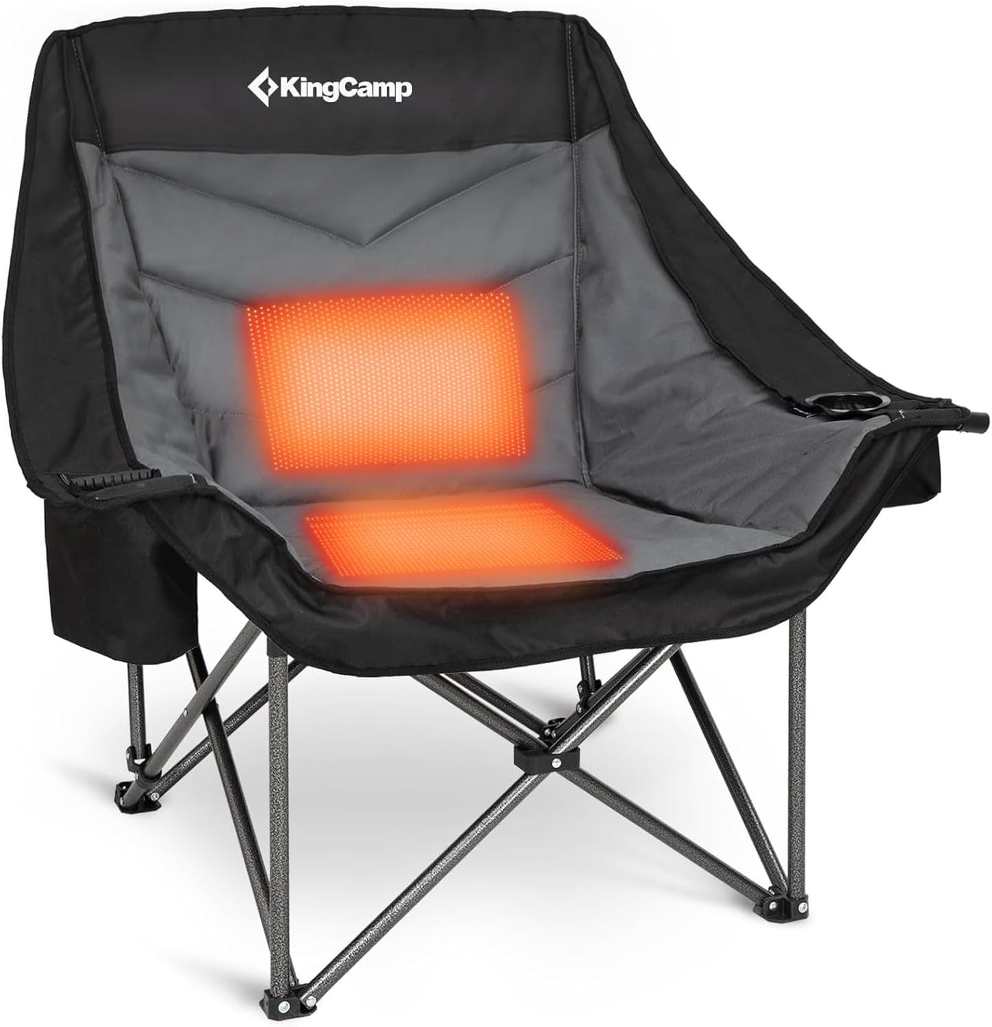 KingCamp Portable Heated Camping Chair Single / Double
