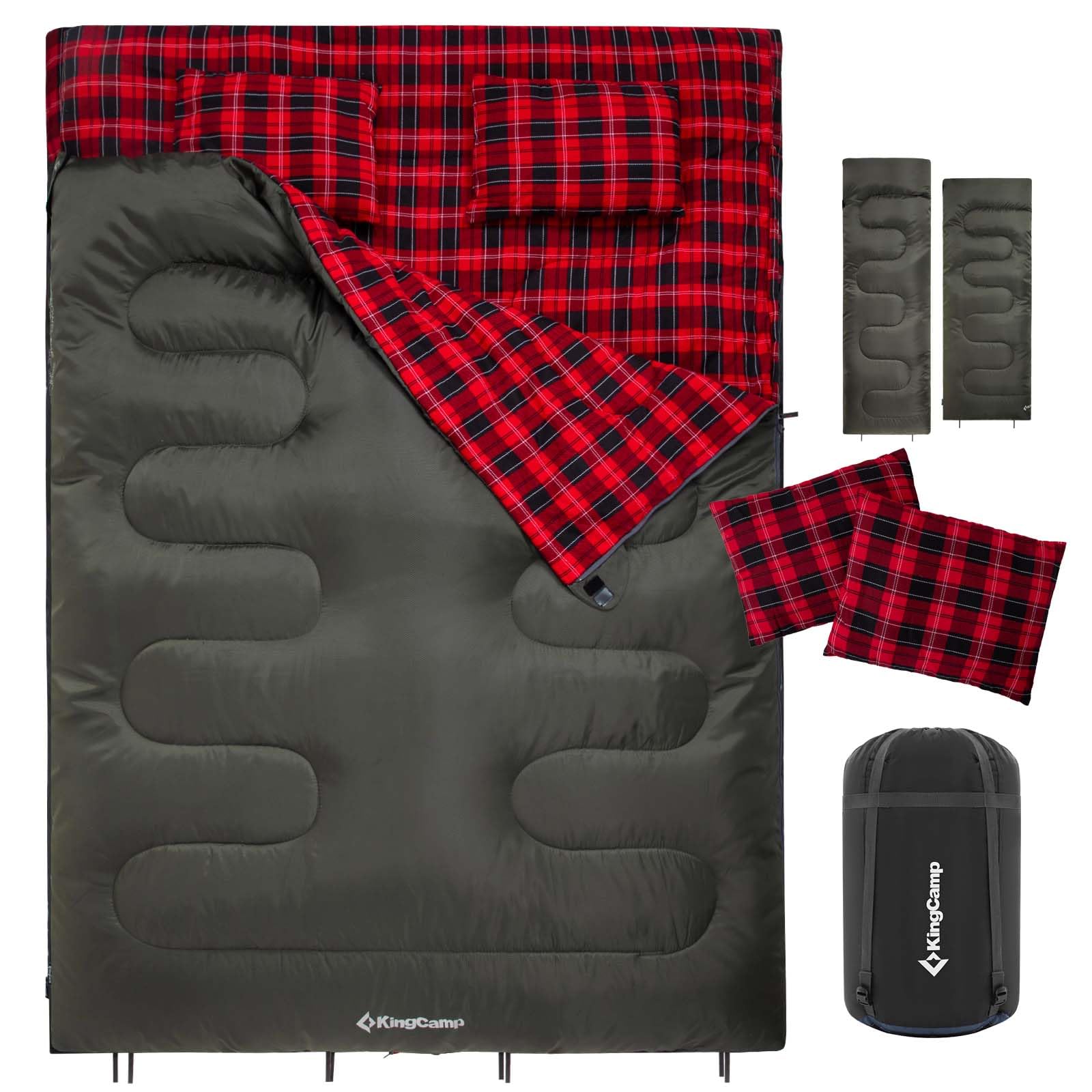 KingCamp 3 Season Double Sleeping Bag