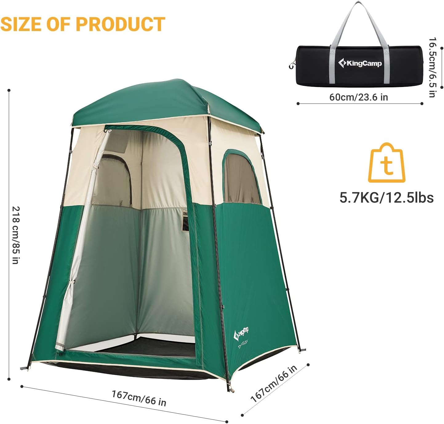 Shower tent