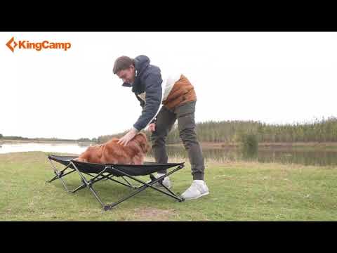 Load video: KingCamp PETS Elevated Outdoor Raised Mat
