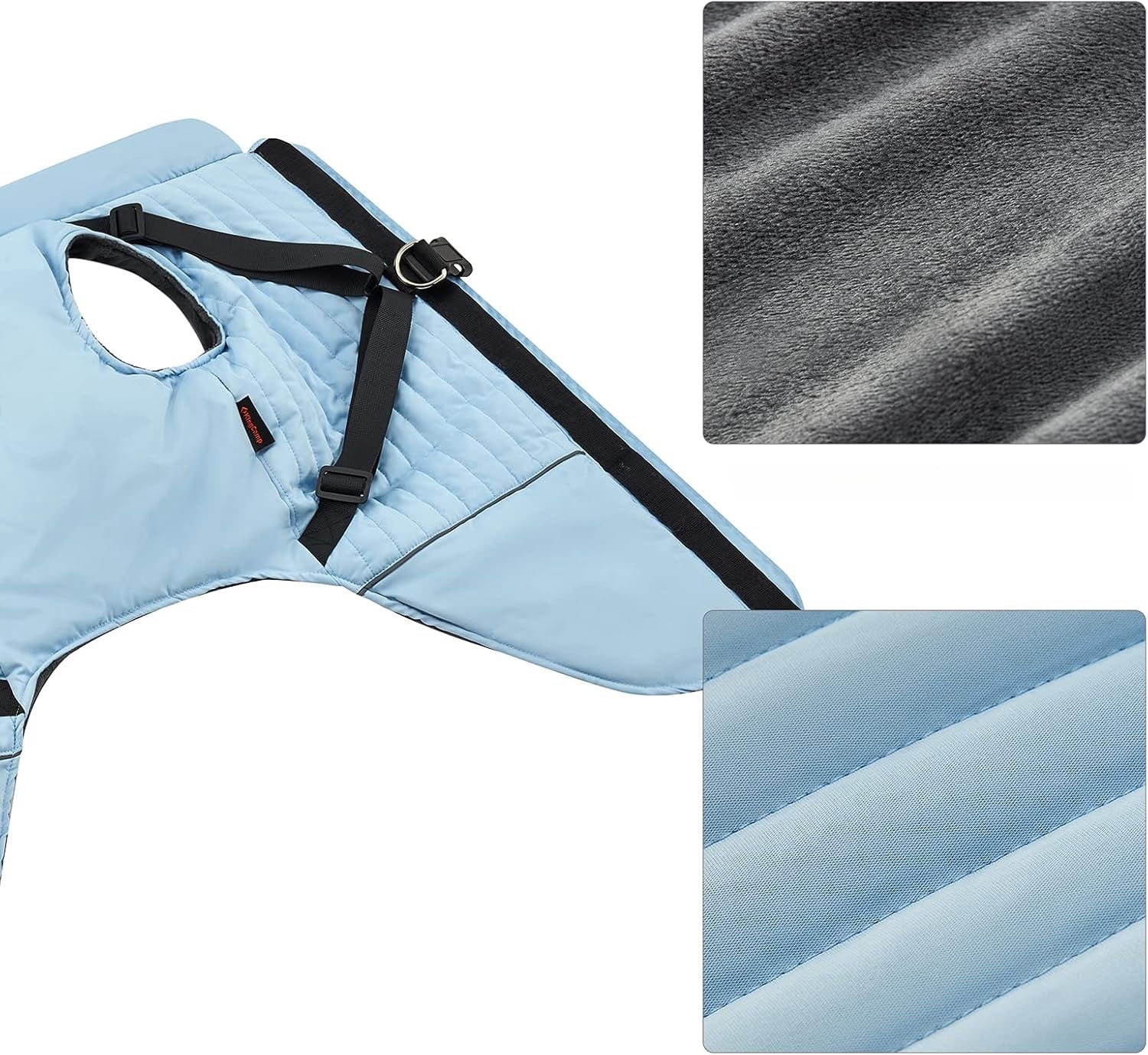 KingCamp PETS Winter Dog Coat with Harness