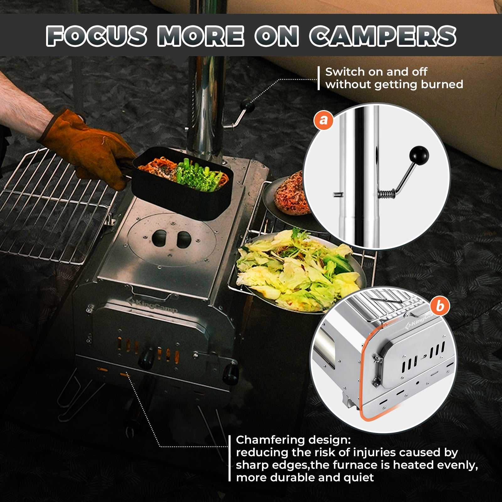 KingCamp Surefire Tent Stove