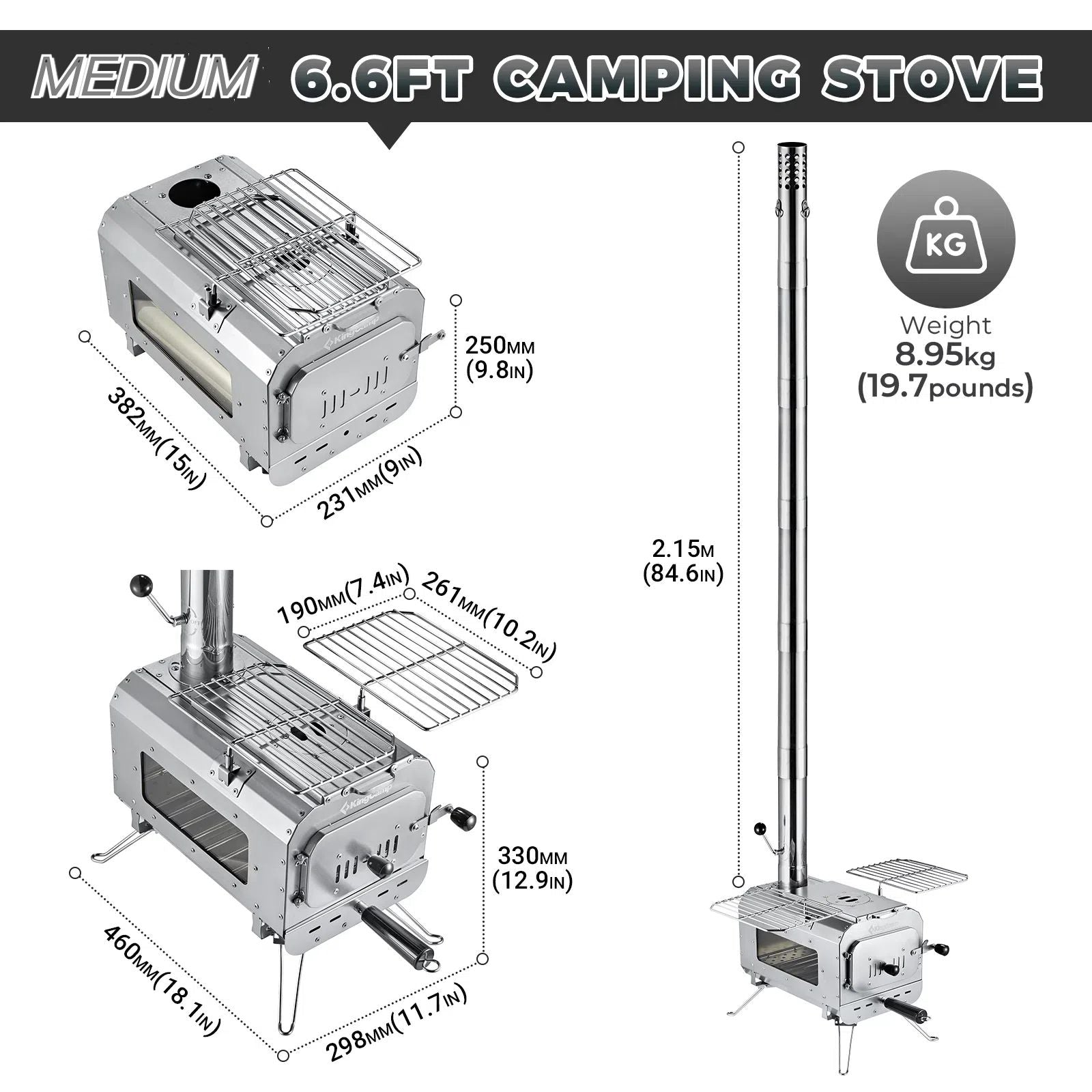 KingCamp Surefire Tent Stove