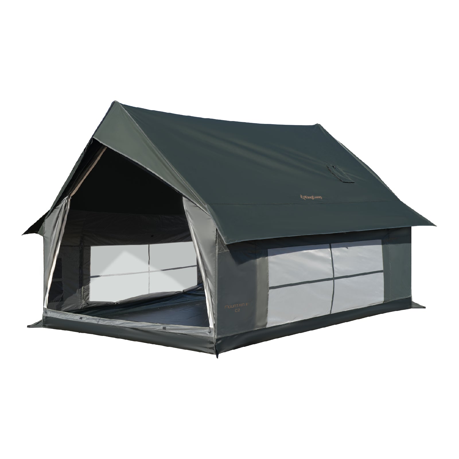 KingCamp MOUNTAIN IN C2 Cabin Tent with Stove Jack | Pre-Sale