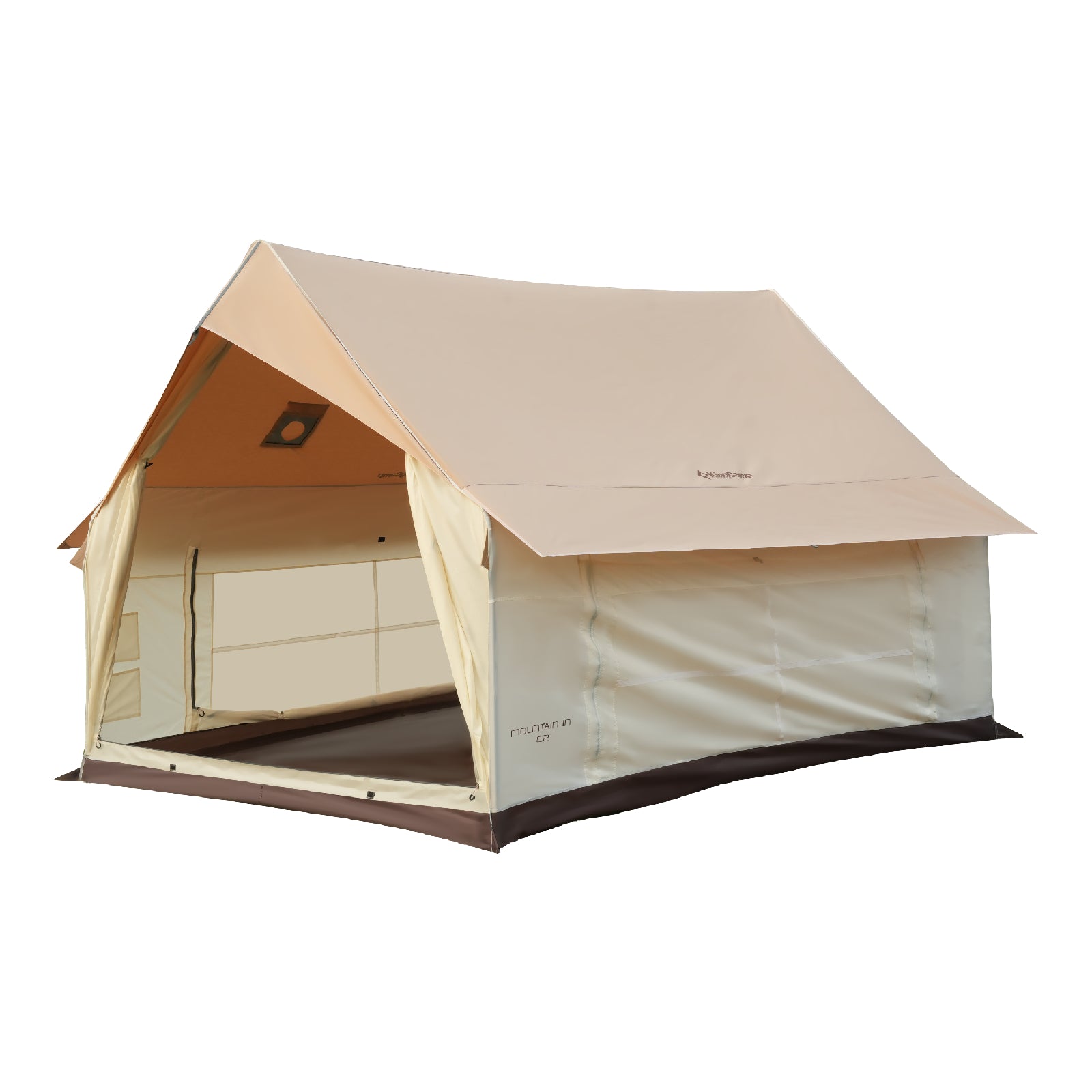 KingCamp MOUNTAIN IN C2 Cabin Tent with Stove Jack | Pre-Sale