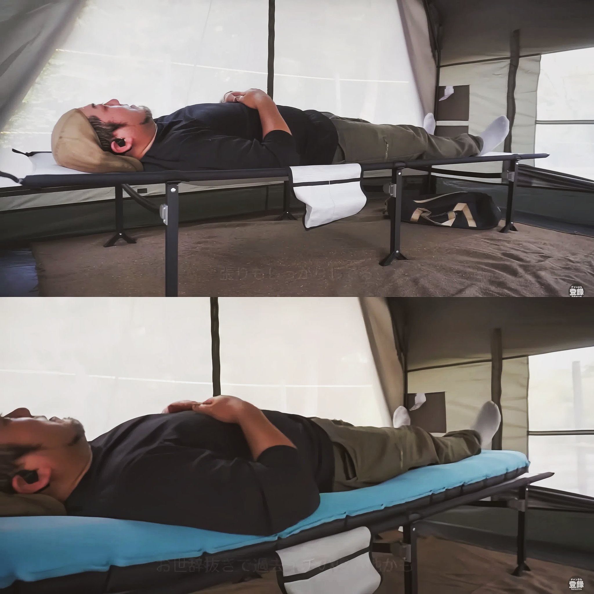 KingCamp Camping Bed Cot & Sleeping Pad