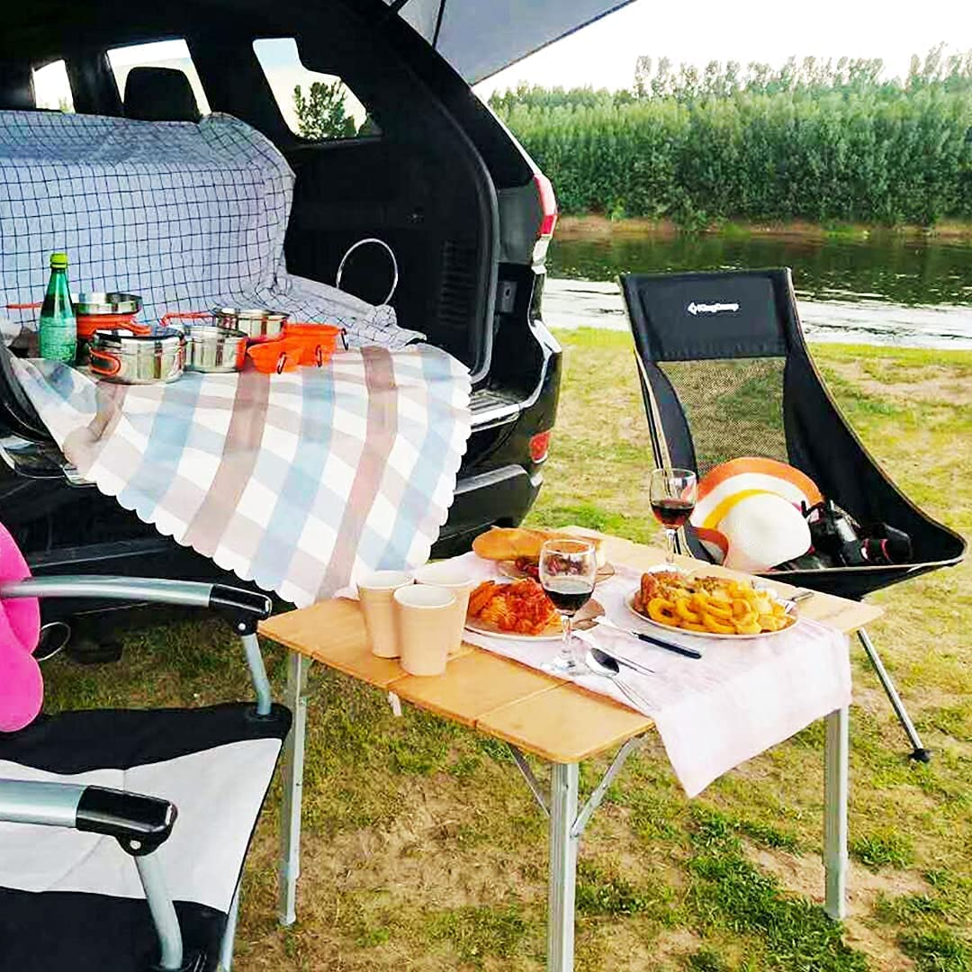 KingCamp 4 People Folding Bamboo Table